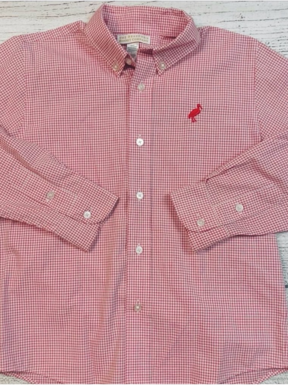 The Beaufort Bonnet Company Pink Gingham Button-Down Shirt